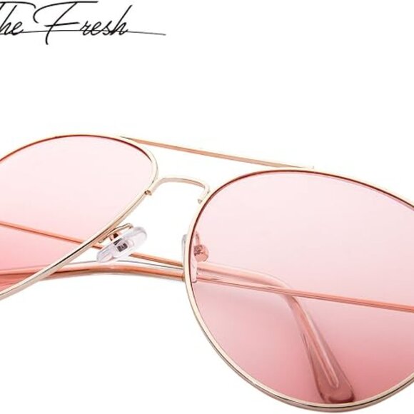 Light Gold woman's sunglasses - Picture 4 of 6